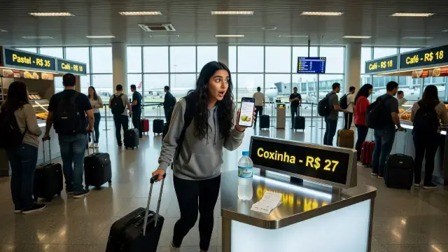 Coxinha a R$ 27 em Viracopos Reacende Debate Sobre Preços em Aeroportos