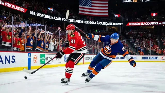 NHL Suspende Nazar por Checagem Perigosa à Cabeça de Horvat